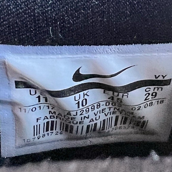 Nike Air More Money 'Island Green' AJ2998-003 Mens size 11 - Picture 3 of 9